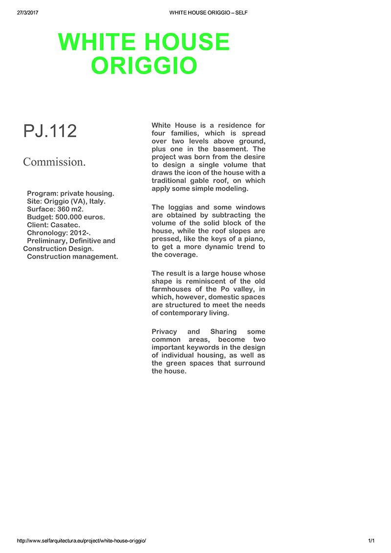 Residenziale Nidyon Origgio (VA)